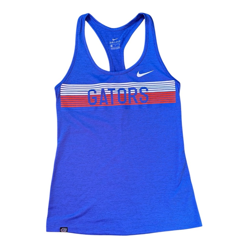 Nike Women's Blue Gators Tank Top Stretch Size S